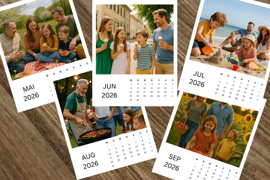 Personalisierter Magnetkalender 2026